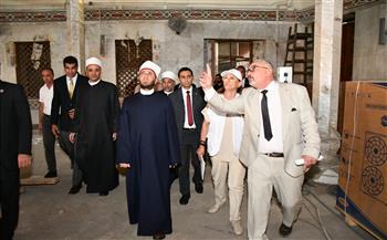 وزير الأوقاف: اجتماع عاجل لحل مشكلة تأخر مشروع مسجد السيدة عائشة