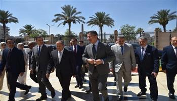 وزير التموين يتفقد الصوامع بمحافظة بورسعيد
