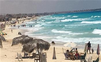 مرسى مطروح ترفع درجة الاستعداد القصوى على الشواطئ والغلق في حالة تغير البحر