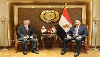وزير قطاع الأعمال العام يستقبل سفير اليابان بالقاهرة لبحث تعزيز التعاون الاقتصادي والفرص المتاحة للاستثمار