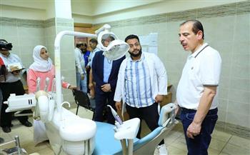 نائب وزير الصحة يتفقد عدد من وحدات الرعاية الأساسية بمحافظة سوهاج