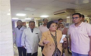 نائب وزير الصحة تتفقد مستشفى سوهاج العام وتشيد بجهود تلافي الولادات القيصرية
