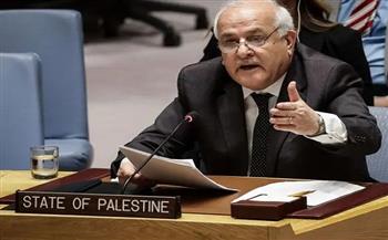 مندوب فلسطين بالأمم المتحدة يطالب بوقف حرب الإبادة على قطاع غزة