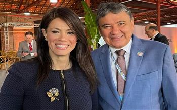 «المشاط» تلتقي وزير التنمية البرازيلي ومنسق فرق العمل التابعة للتحالف الدولي لمجموعة العشرين ضد الجوع والفقر