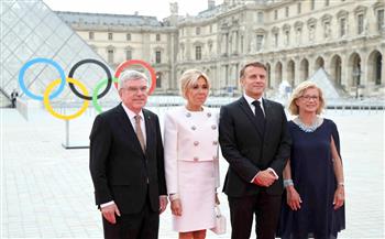 أولمبياد باريس 2024 .. القادة يصلون «اللوفر» لحضور حفل الافتتاح | صور