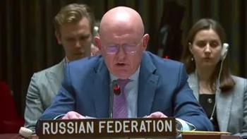 مندوب روسيا بمجلس الأمن: هناك تهديداً بتوسيع نطاق الصراع في غزة ليشمل لبنان وسوريا