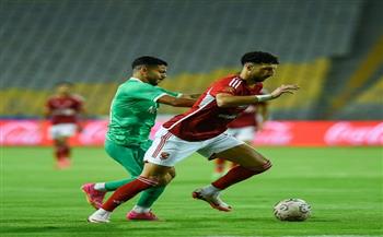 وسام أبو علي يتقدم للأهلي على المصري بالهدف الأول 