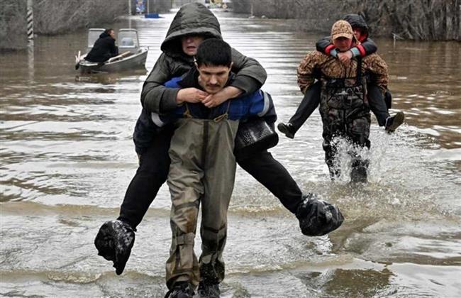 انهيار سد في خزان بمدينة تشيليابينسك الروسية أدى إلى محاصرة 200 شخص
