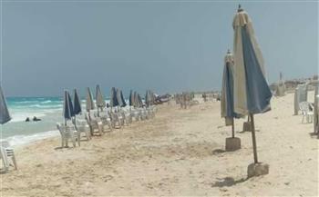 رئيس مدينة مطروح: قرارات غلق الشواطئ تتم بعد مراجعة حالة البحر 