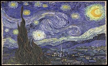 لوحة «ليلة النجوم» تحفة فنية خالدة لفان جوخ