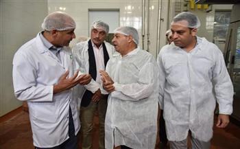 «حبشي» يتفقد " الشركة البورسعيدية " للزيوت النباتية بالمنطقة الصناعية جنوب بورسعيد 