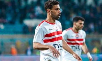 عبد الله السعيد راحة من مران الزمالك قبل لقاء الجونة