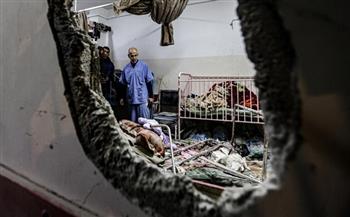 الصحة الفلسطينية: إيقاف العمل في بعض الأقسام داخل مجمع ناصر الطبي في خان يونس