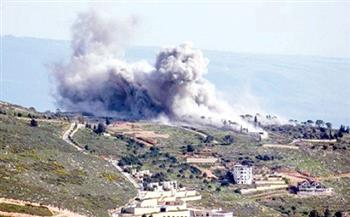 غارة إسرائيلية على بلدة الناقورة جنوبي لبنان 