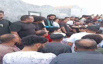 الحزن يخيم على لاعبي الكرة المصرية في جنازة أحمد رفعت 