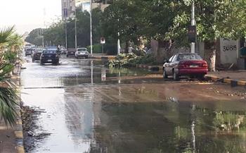 أمطار متوسطة على مدينة أسوان وارتفاع ملحوظ بدرجات الحرارة ومستويات الرطوبة