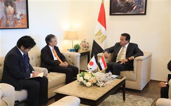 «عبدالغفار» يستقبل السفير الياباني لدى مصر لبحث التعاون في القطاع الصحي