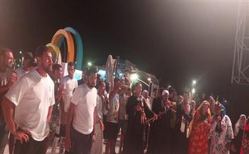 إقبال كبير على عروض فرقة النيل للموسيقى والغناء الشعبي في مهرجان العلمين