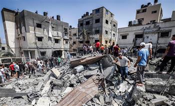 شهيد و3 إصابات في قصف إسرائيلي لمنطقة المشاعلة في دير البلح وسط قطاع غزة
