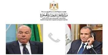 وزير الخارجية يبحث مع نظيره البرازيلي تطورات العلاقات الثنائية بين البلدين وعدد من الموضوعات الدولية 