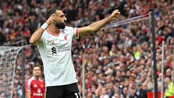 محمد صلاح أفضل لاعب في مباراة ليفربول ومانشستر يونايتد