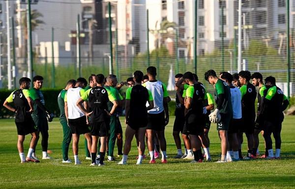 تقسيمة فنية للاعبي الزمالك في مران اليوم بكينيا