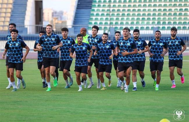 المصري يواصل تدريباته استعدادًا للقاء الهلال الليبي 