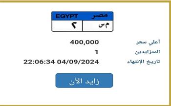 طرح لوحات مميزة في مزاد إلكتروني عبر بوابة مرور مصر.. بالرابط والخطوات