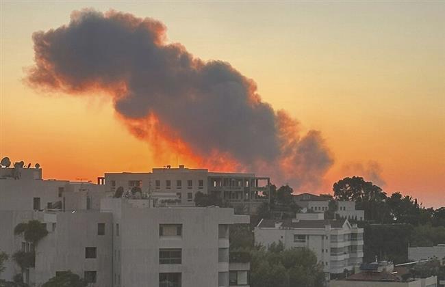 غارات إسرائيلية عنيفة على بلدات قضاء بعلبك بلبنان