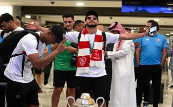 الزمالك يصل القاهرة متوجا بلقب السوبر الأفريقي 