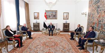 الرئيس السيسي يثمن الدور المقدر للشركات الدنماركية في دفع التنمية الاقتصادية في مصر