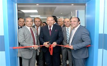 افتتاح مشروع تطوير جناح العمليات الجراحية والعناية المركزة والتعقيم بمركز الأورام بجامعة المنصورة