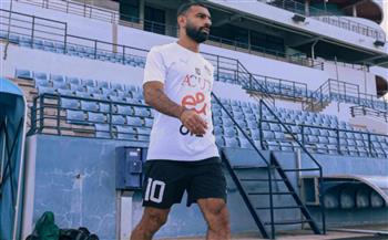 منتخب مصر يؤدي مرانه الوحيد في بتسوانا قبل مباراة الغد