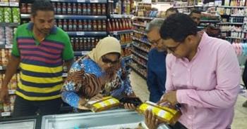 حملات رقابية على الأسواق والأنشطة التموينية بالإسكندرية والغربية