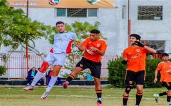 فوز شباب المنصورة 2005 على سبورتنج بهدفين لـ عسل وبركات بالدورى 