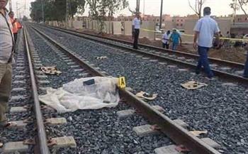 مصرع شاب في حادث دهس قطار بالمنيا