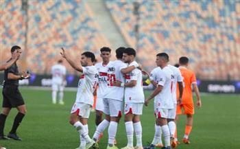 انطلاق مباراة الزمالك ضد حرس الحدود في الدوري الممتاز 