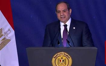 السيسي: مصر ستدفع بمنتهى القوة في اتجاه تنفيذ اتفاق وقف إطلاق النار حقنا لدماء الفلسطينيين