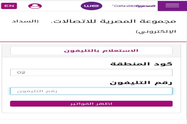 دفع فاتورة التليفون الأرضي لشهر يناير 2025.. رابط مباشر