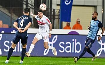 انطلاق مباراة الزمالك وبيراميدز فى الدورى الممتاز بصافرة محمود بسيوني