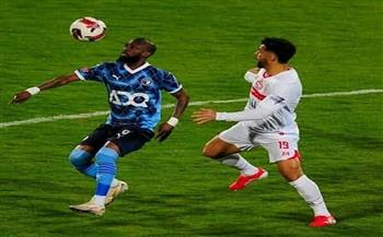 انطلاق مباراة الزمالك وبيراميدز فى الدورى الممتاز بصافرة محمود بسيوني