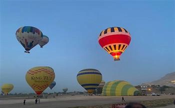 إلغاء رحلات البالون الطائر في الأقصر بسبب سوء الطقس