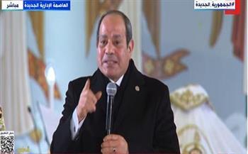 الرئيس السيسي: أتابع كل القلق الموجود وهو مبرر