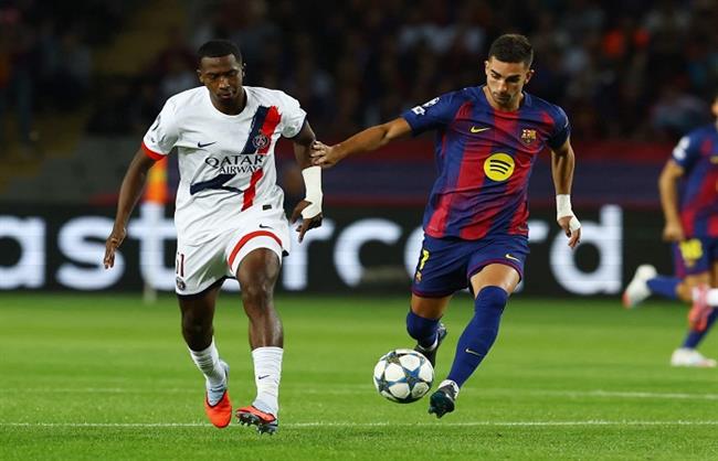 دوري أبطال أوروبا.. فيران توريس يتقدم بهدف لبرشلونة فى باريس سان جيرمان 