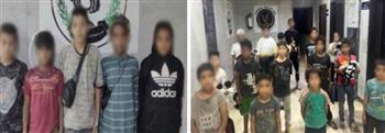 سقوط 19 رجل وسيدة يستغلون الأطفال في أعمال التسول بالقاهرة