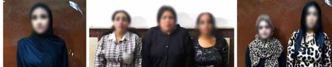 القبض على 6 سيدات لقيامهن بممارسة الأعمال المنافية للآداب بالإسكندرية