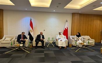 كامل الوزير يبحث مع نظيره البحريني تعزيز التعاون في مجالات النقل