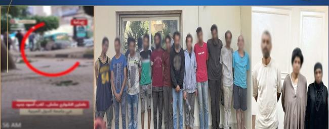 سقوط 12 شخصًا اتخذوا أحد شوارع الجيزة مقرًا لأعمال التسول 