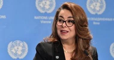 وزيرة خارجية النمسا تلتقى غادة والي لبحث أهداف التنمية