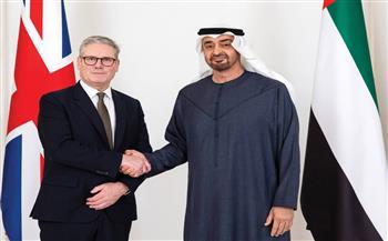 الإمارات وبريطانيا تؤكدان دعمهما لجميع المساعي الهادفة لوقف إطلاق النار في غزة